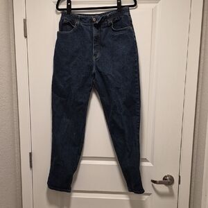 L.L. Bean Dark Blue Ankle Jeans